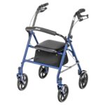 Durable 4 Wheel Rollator with 7.5" Casters - Image 2
