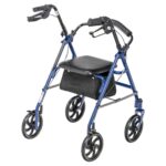 Durable 4 Wheel Rollator with 7.5" Casters - Image 4