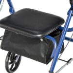 Durable 4 Wheel Rollator with 7.5" Casters - Image 8
