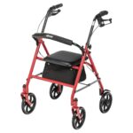 Durable 4 Wheel Rollator with 7.5" Casters - Image 11
