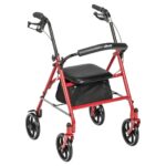 Durable 4 Wheel Rollator with 7.5" Casters - Image 10