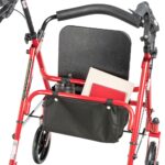 Durable 4 Wheel Rollator with 7.5" Casters - Image 15