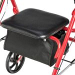 Durable 4 Wheel Rollator with 7.5" Casters - Image 16