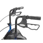 Deluxe 3 Wheel Aluminum Rollator, 7.5" Casters - Image 4