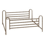Standard Telescoping Full-Length Side Rail, Brown-Vein Finish