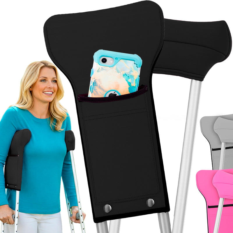 1_Main_Image_54 Crutch Pads with Ergonomic Pouch - Image 1