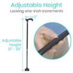 Carbon Fiber Standing Cane - Image 7