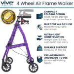 4 Wheel Air Frame Walker - Image 7