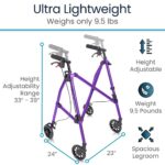 4 Wheel Air Frame Walker - Image 5