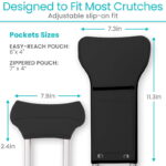 Crutch Pads with Ergonomic Pouch - Image 5