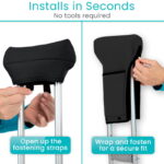 Crutch Pads with Ergonomic Pouch - Image 6