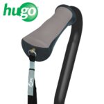 Hugo Ergonomic Offset Handle Cane with QuadPod Cane Tip - Image 3