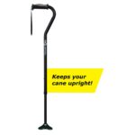 Hugo Ergonomic Offset Handle Cane with QuadPod Cane Tip - Image 4