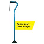 Hugo Ergonomic Offset Handle Cane with QuadPod Cane Tip - Image 14