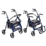 Duet Rollator/Transport Chair, 8" Casters - Image 3