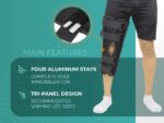 830 Tri-Panel Knee Immobilizer Coretech - Image 6