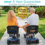 4 Wheel Mobility Scooter - Electric Powered with Seat for Seniors - Image 9