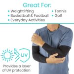 Arm Compression Sleeve Black - Image 6