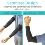 Arm Compression Sleeve Black - Image 3