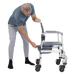 Core Shower Commode Transport Wheelchair (17", 275 lbs) - Image 2