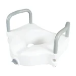 Carex Classics Raised Toilet Seat with Armrests