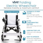 Compact Power Wheelchair - Foldable Long Range Transport Aid - Image 2