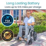 Compact Power Wheelchair - Foldable Long Range Transport Aid - Image 3