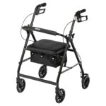 Aluminum Rollator, 6" Casters - Image 2