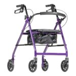 Aluminum Rollator, 6" Casters - Image 28