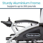 Compact Power Wheelchair - Foldable Long Range Transport Aid - Image 8