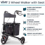 Tri-Rollator with Seat - Image 2