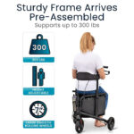 Tri-Rollator with Seat - Image 4