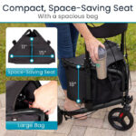 Tri-Rollator with Seat - Image 8