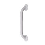 White Powder-Coated Grab Bar