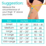 Compression Knee Sleeve with straps - Image 2