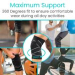Compression Knee Sleeve with straps - Image 3