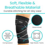 Compression Knee Sleeve with straps - Image 4